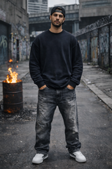(Jeans baggy uomo street
