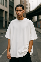 Shadow Drop" Oversize Tee