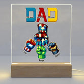 Gulleiâ„?Personalized Super Hero Dad Night Light