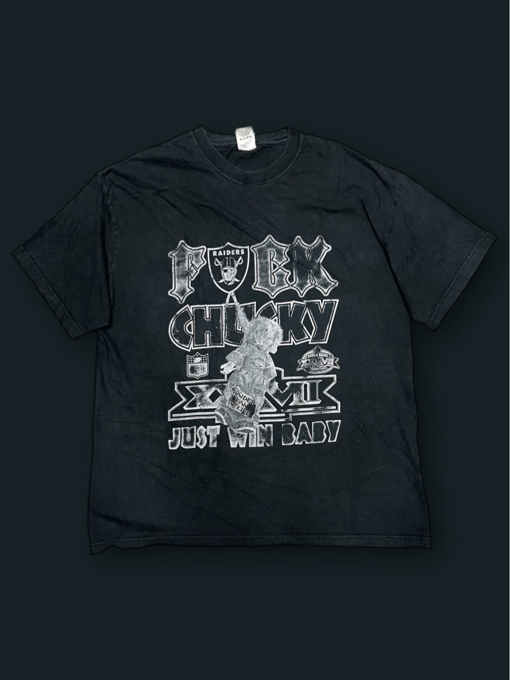 T shirt Chucky Rider tg XL Vintage