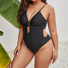Large Size One-Piece women's one-piece beach swimsuit