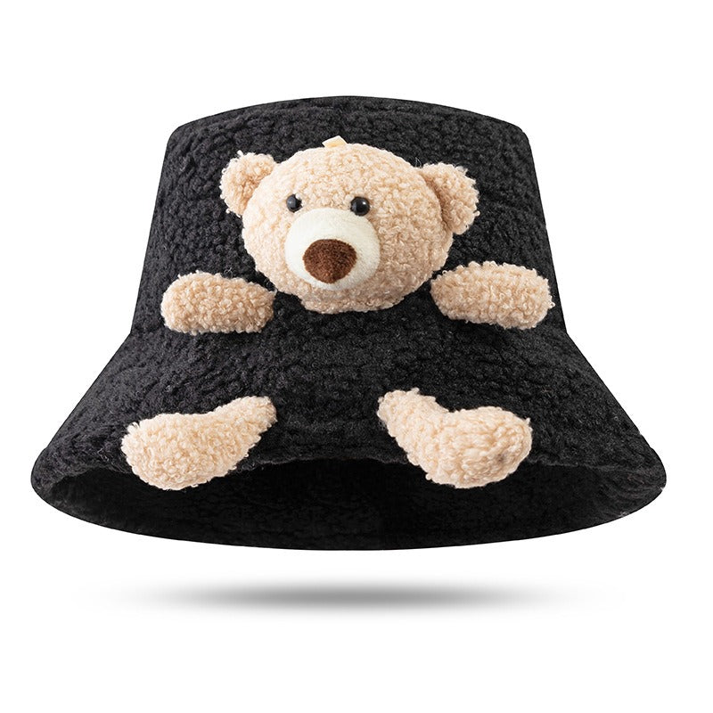Cappello Bucket Stuffed Teddy Bear