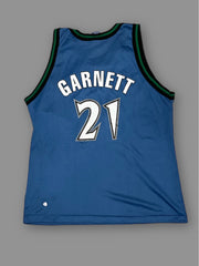 Maglia NBA Vintage Timberwolves GARNETT 21 tg 44