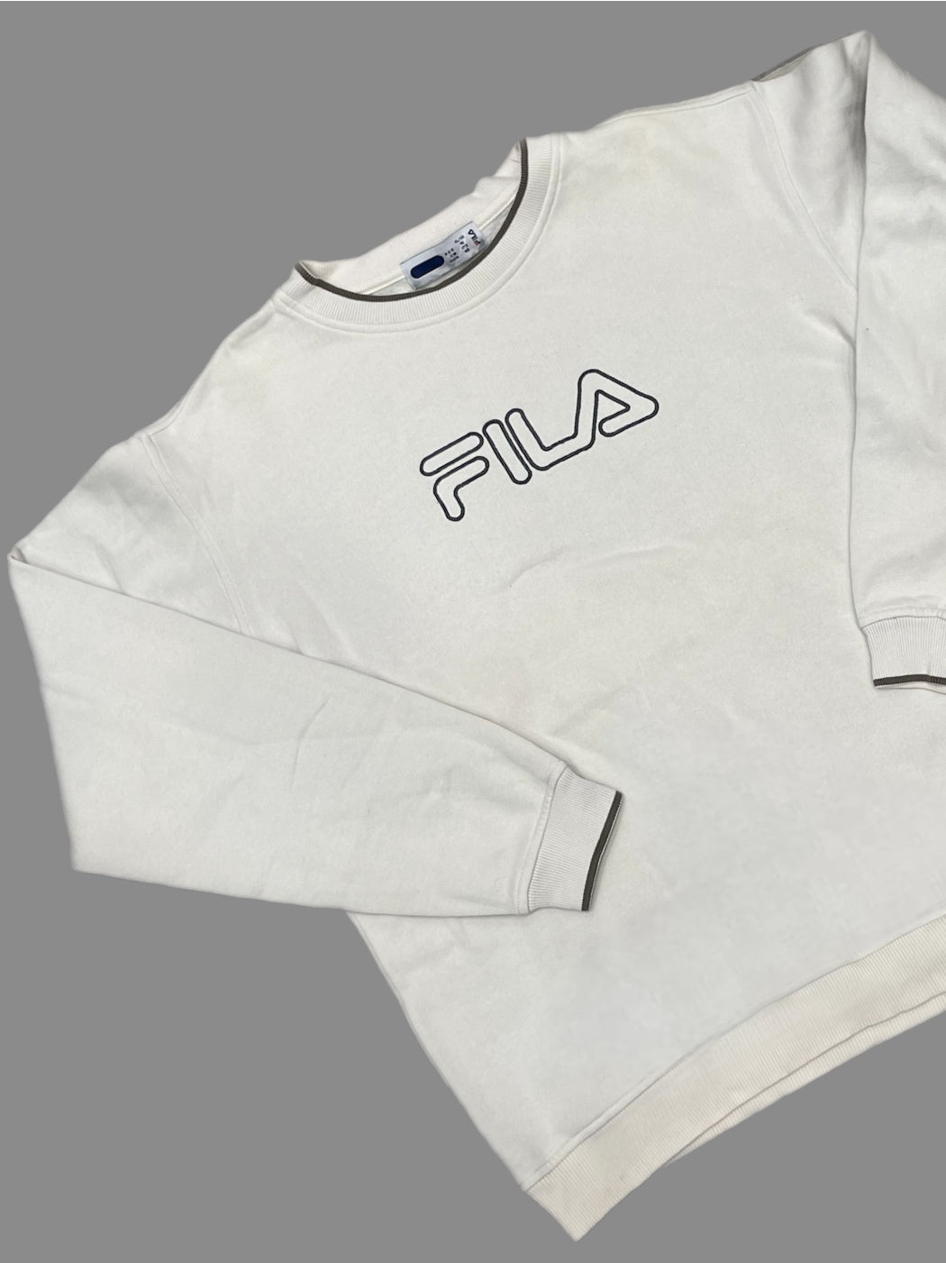 Felpa girocollo vintage Fila tg XL