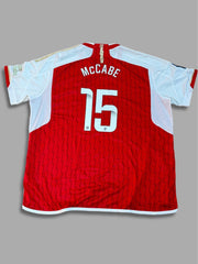 Jersey maglia calcio Arsenal McCabe tg 3XL