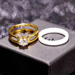 Engraved Matching Bff Rings Set for 2