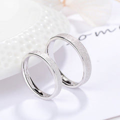 Custom Engraved Couples Wedding Rings for Him or Her
