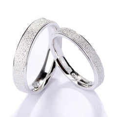 Custom Engraved Couples Wedding Rings for Him or Her