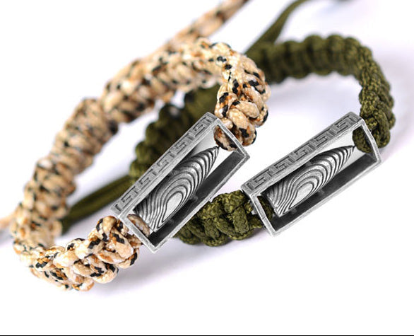 Matching His Hers Bullets Friendship Bracelets Set