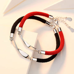 Engraved Mobius Friendship Bracelets Set