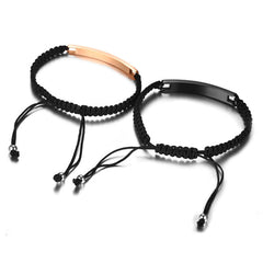 Matching Motivational Friendship Bracelets Set