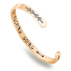 Inspirational Cuff Bracelet Gift for Women