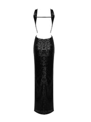 Elysia Sequin Maxi Dress