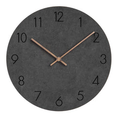 Minimalist Nordic Wall Deco Silent Clock 29cm