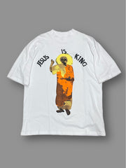 T shirt Vintage Jesus is King tg XL