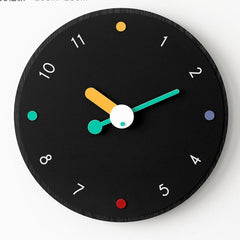 Artistic Minimalist Silent Wall Decorative Clock (12")