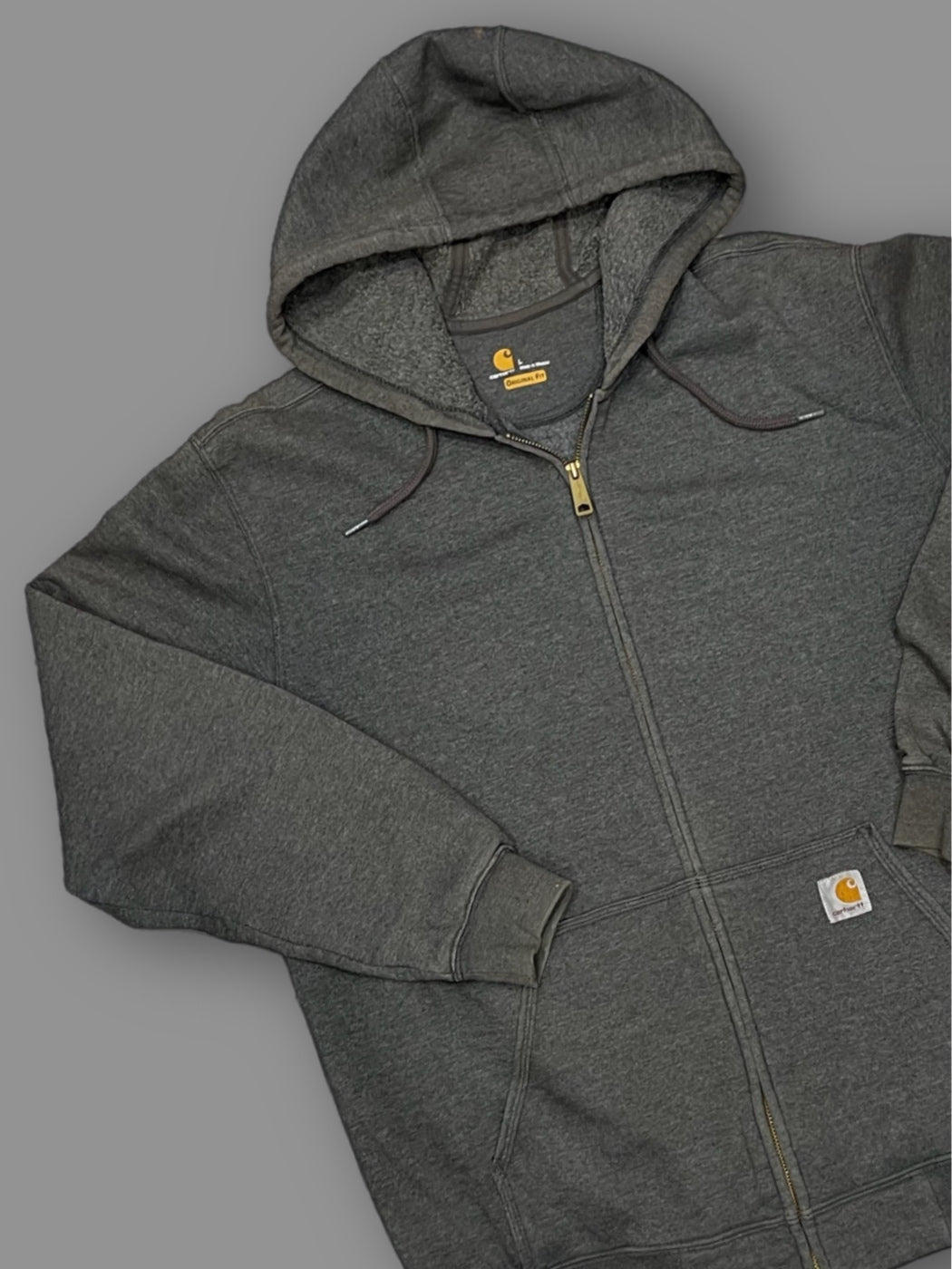 Felpa full zip Vintage Carhartt tg L