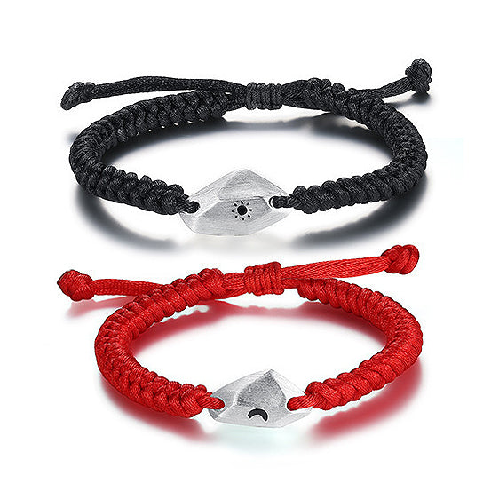 Sun and Moon Matching Relationship Bracelets for Couples