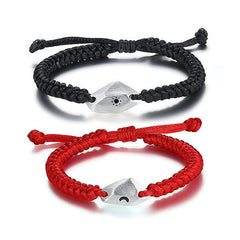 Sun and Moon Matching Relationship Bracelets for Couples