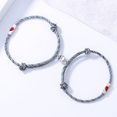 Connecting Half Hearts Friendship Bracelets Set