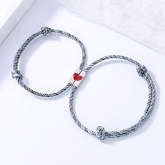 Connecting Half Hearts Friendship Bracelets Set