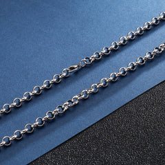Stylish Rolo Belcher Chain for Men Stainless Steel