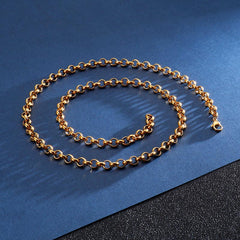 Stylish Rolo Belcher Chain for Men Stainless Steel