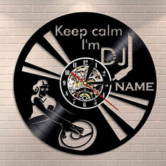 Gift for DJ Bedroom Wall Decoration Clock