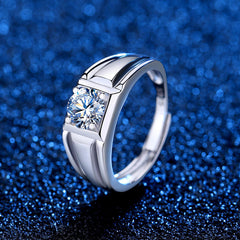 2 Carats Diamond Promise Rings Set with Engraving