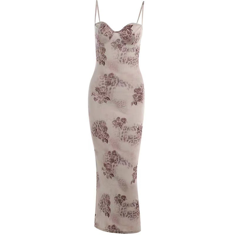 Leopard Romantic Cocktail Dress