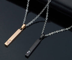 Half Hearts Necklaces - Long Distance Relationship Gift Set