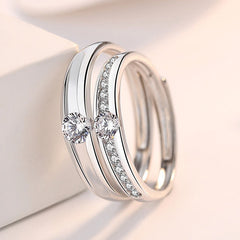 Promise Matching Rings for Him and Her