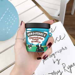 Brand ben jerry chocolate ice cream case For AirPods 1 2 Pro