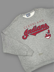 Felpa girocollo Vintage Indians tg L