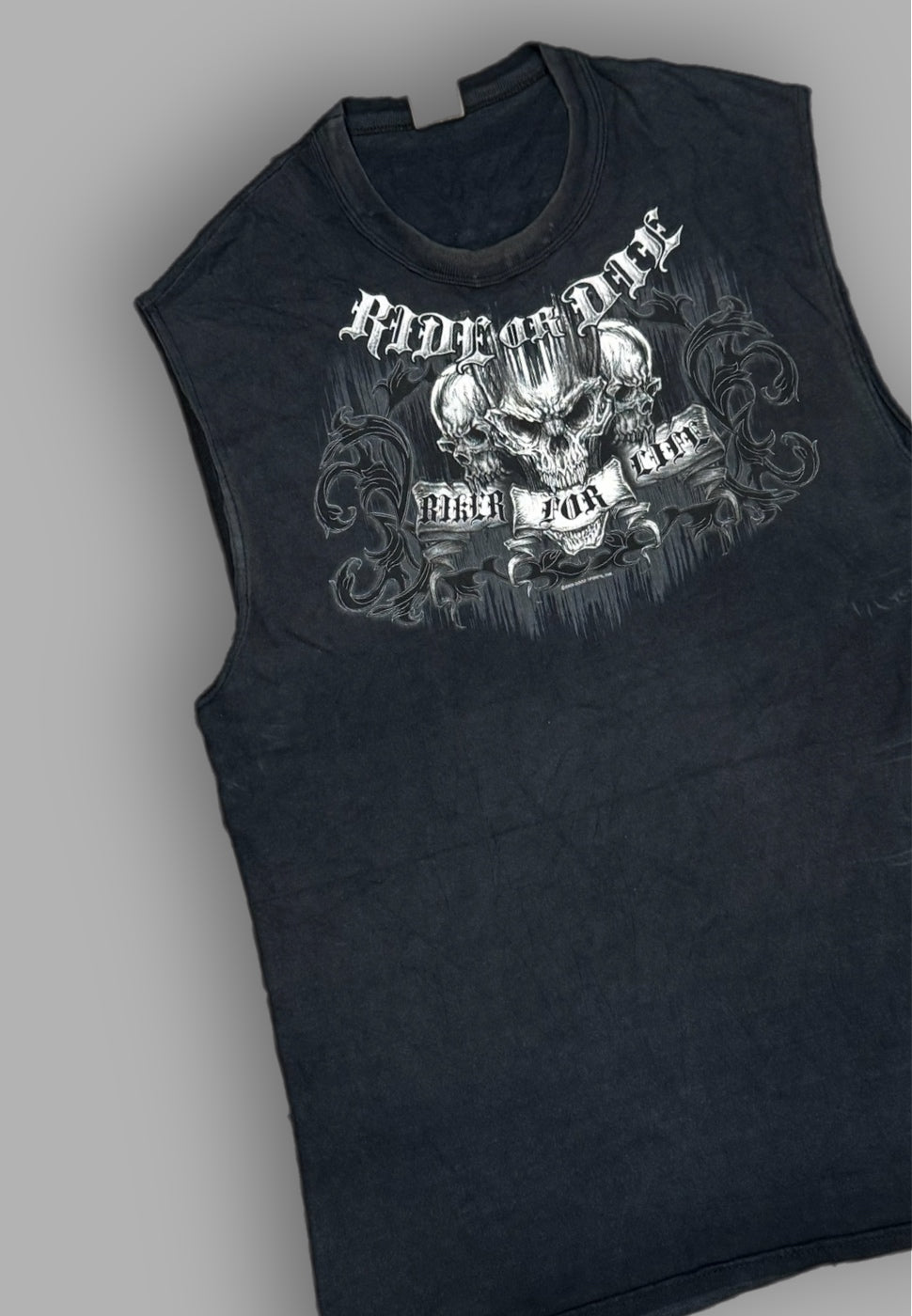 T shirt Vintage Ride or Die tg XL