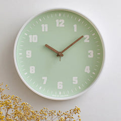 Serene Silhouette Silent Wall Clock â€?10" (ABS + Glass)