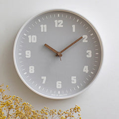 Serene Silhouette Silent Wall Clock â€?10" (ABS + Glass)