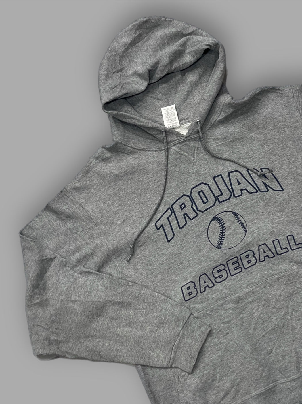 Felpa vintage Trojan Baseball tg M