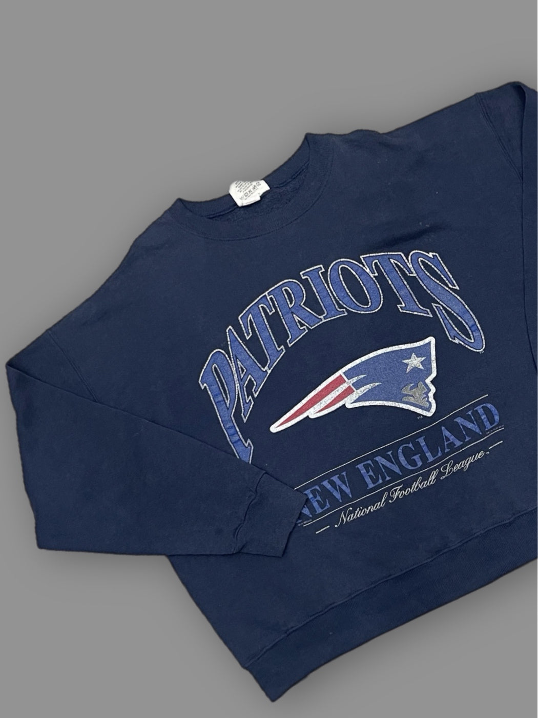 Felpa girocollo Vintage Patriots tg XL