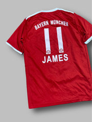 Maglia calcio vintage Bayern monaco James tg 16y