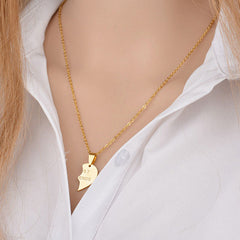 Engraved BFF Pendants Necklaces Birthday Gift Set