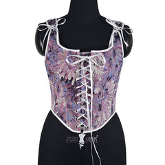 top corsetto vintage mood donna