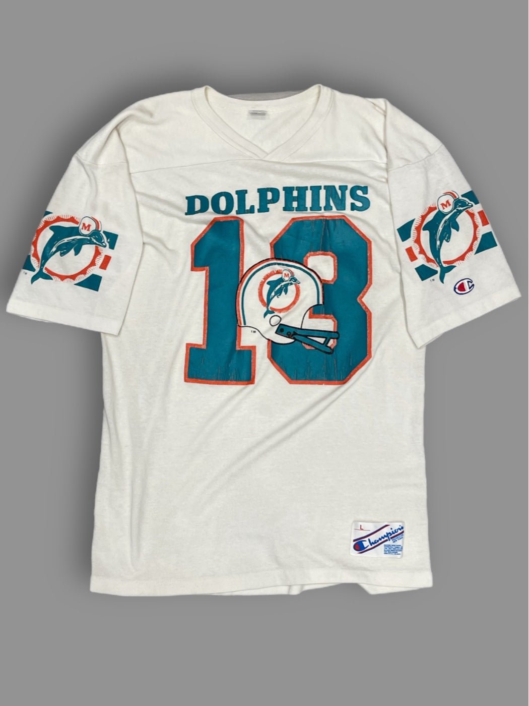 T shirt Vintage Dolphins tg L