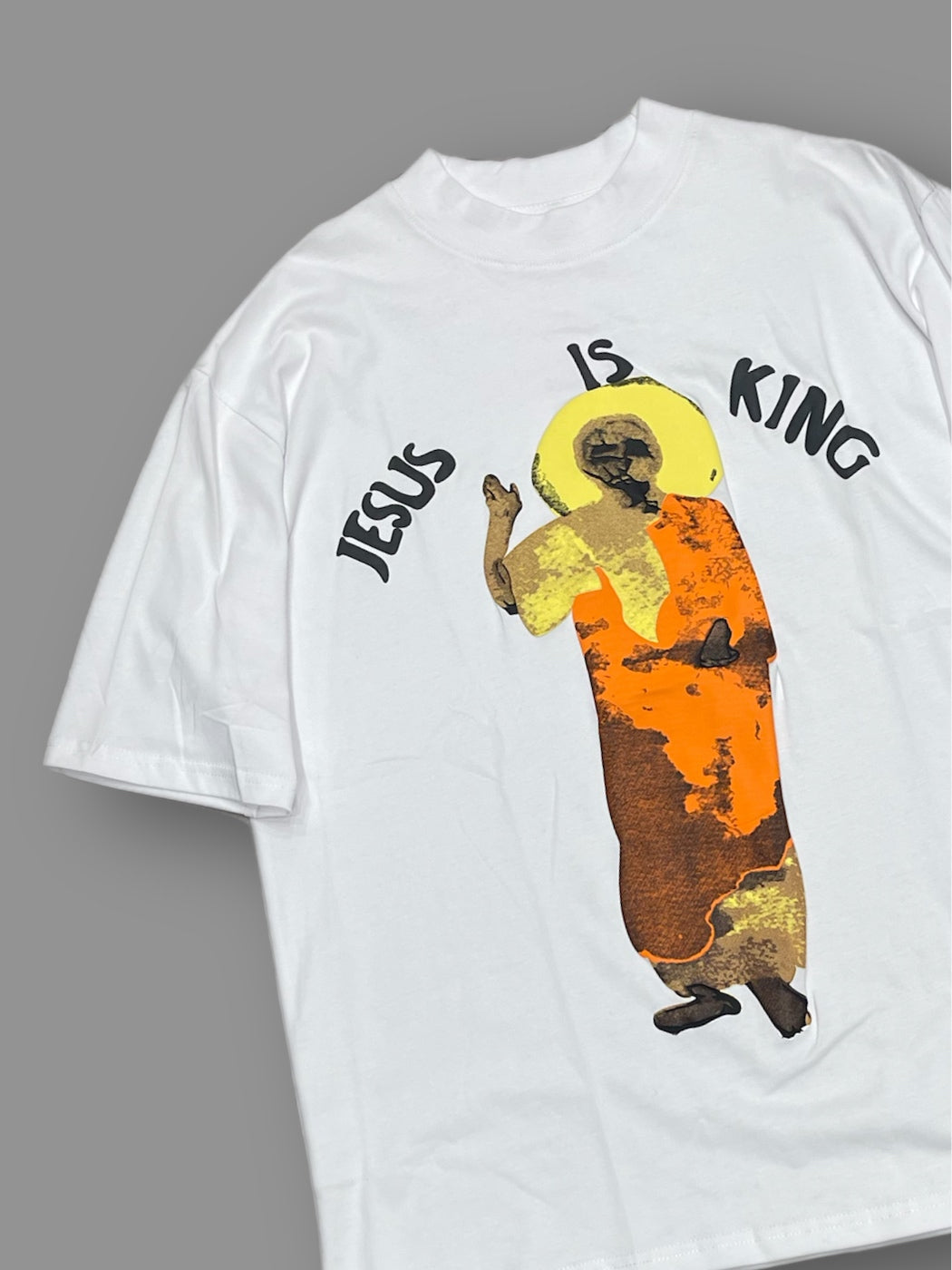 T shirt Vintage Jesus is King tg XL