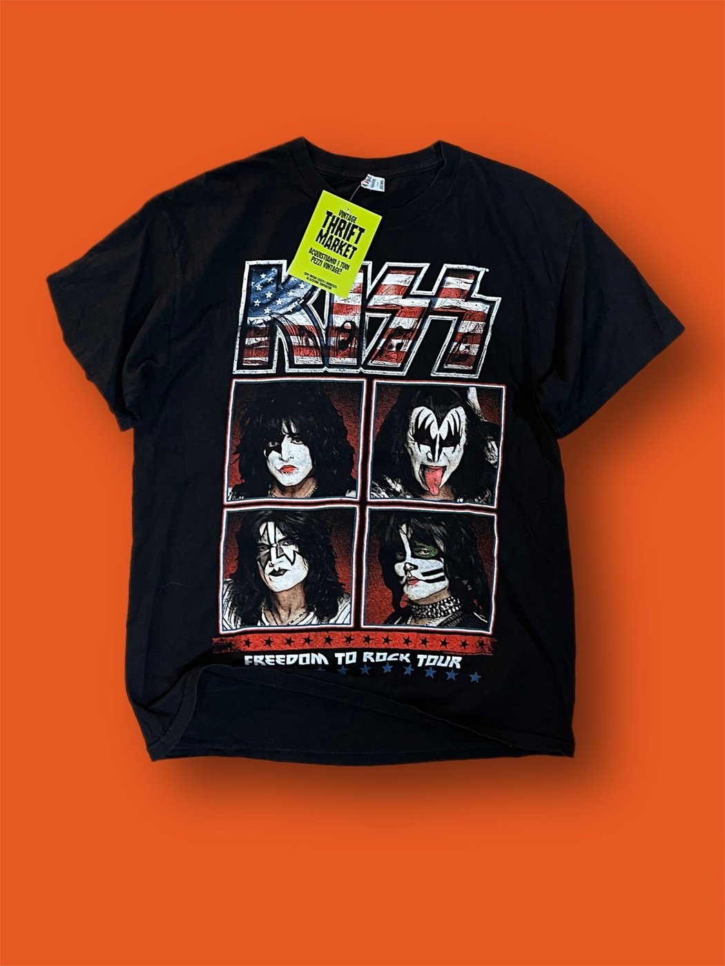 Tshirt vintage Kiss tg L