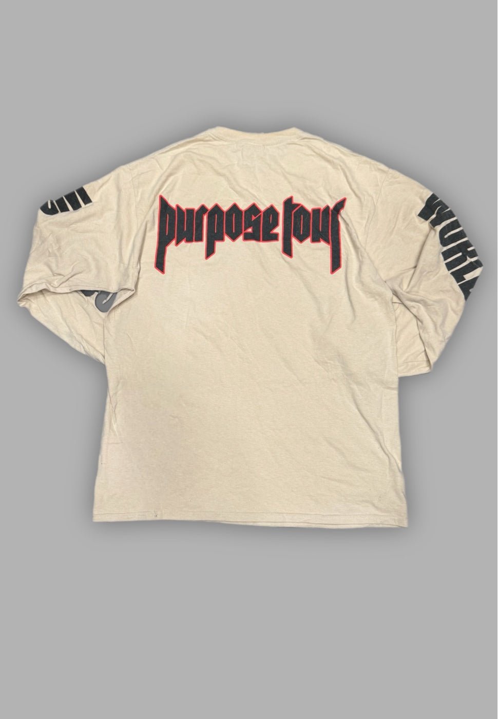 T shirt Vintage Purpose Wolrd Tour tg L