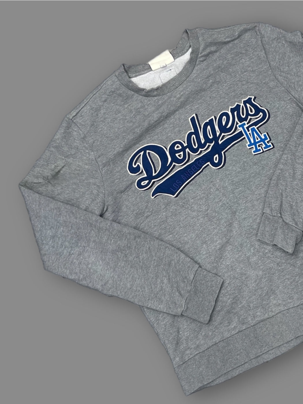 Felpa girocollo vintage Dodgers Los angeles tg S
