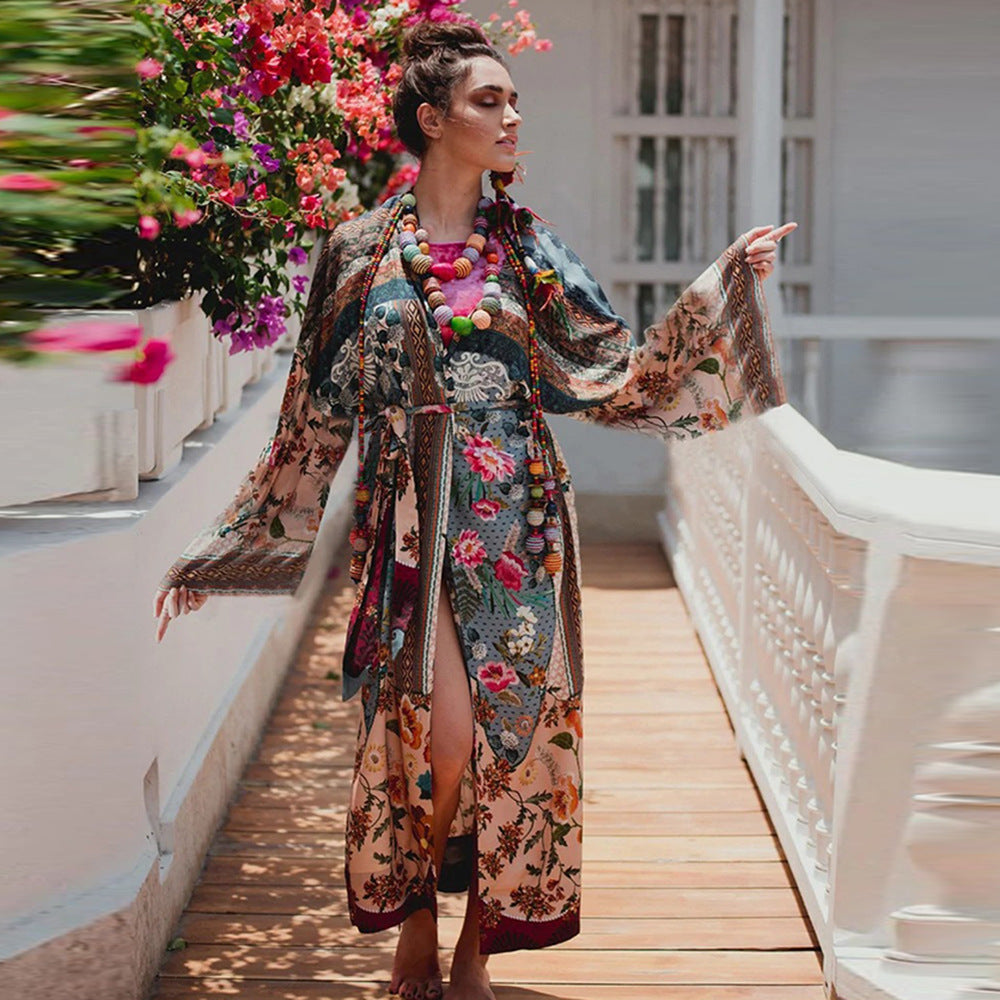 Women's beach kimono