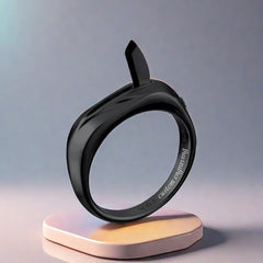 Gulleiâ„?Self Defense Ring for Women and Men - Hidden Blade, 100% Stainless Steel