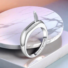 Gulleiâ„?Self Defense Ring for Women and Men - Hidden Blade, 100% Stainless Steel